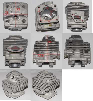 Цилиндр двигателя d36х65хH33 1Е36F-5-6 Т20В2 TBC330D.01.00.00-1: Т20В2.Т20ВН2.